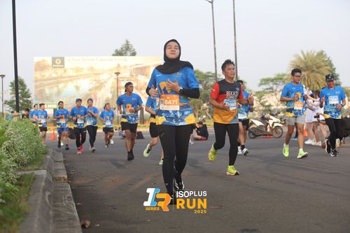 Race photo from ISOPLUS RUN 2025 - JAKARTA