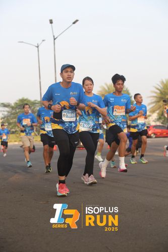 Race photo from ISOPLUS RUN 2025 - JAKARTA