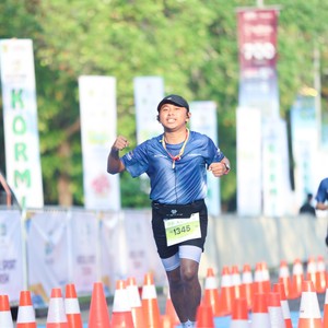 Race photo from BOGORUN 2026