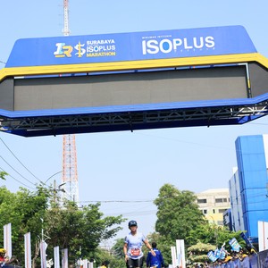 Race photo from SURABAYA ISOPLUS MARATHON 2026
