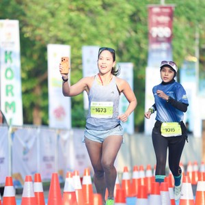 Race photo from BOGORUN 2026