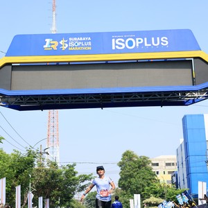 Race photo from SURABAYA ISOPLUS MARATHON 2026