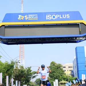 Race photo from SURABAYA ISOPLUS MARATHON 2026