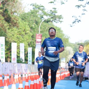 Race photo from BOGORUN 2026