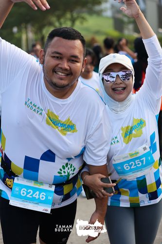 Race photo from Taman Budaya x BOGORUN 2025