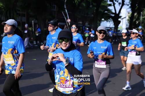 Race photo from SURABAYA ISOPLUS MARATHON 2025