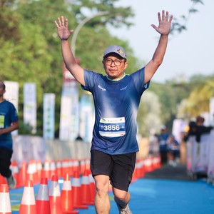 Race photo from BOGORUN 2026