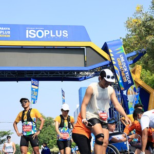 Race photo from SURABAYA ISOPLUS MARATHON 2026