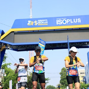Race photo from SURABAYA ISOPLUS MARATHON 2026