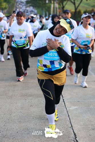 Race photo from Taman Budaya x BOGORUN 2025