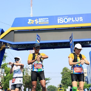 Race photo from SURABAYA ISOPLUS MARATHON 2026