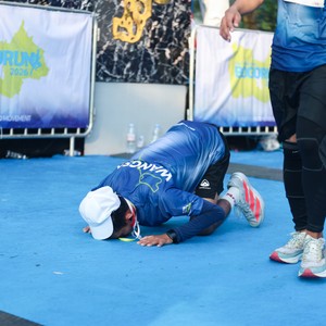 Race photo from BOGORUN 2026