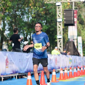 Race photo from BOGORUN 2026