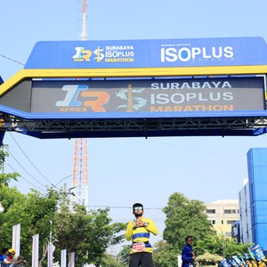 Race photo from SURABAYA ISOPLUS MARATHON 2026