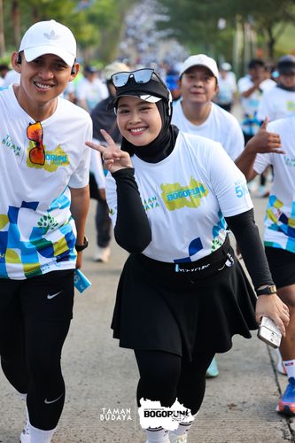 Race photo from Taman Budaya x BOGORUN 2025