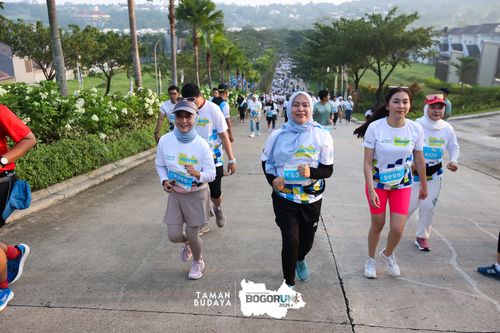 Race photo from Taman Budaya x BOGORUN 2025