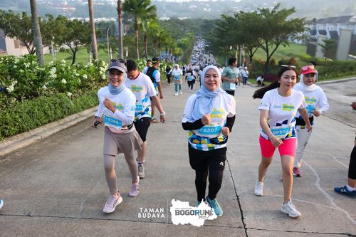 Race photo from Taman Budaya x BOGORUN 2025
