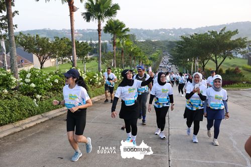 Race photo from Taman Budaya x BOGORUN 2025
