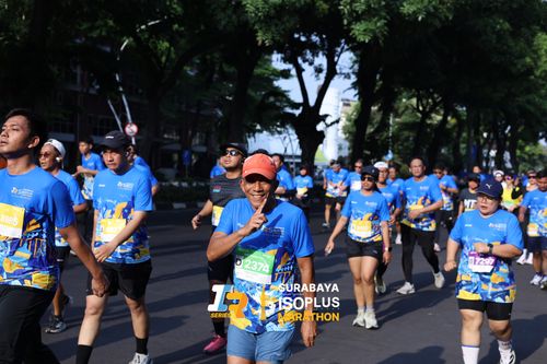 Race photo from SURABAYA ISOPLUS MARATHON 2025