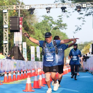 Race photo from BOGORUN 2026