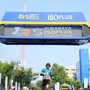 Race photo from SURABAYA ISOPLUS MARATHON 2026