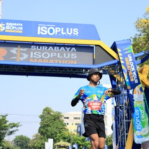Race photo from SURABAYA ISOPLUS MARATHON 2026