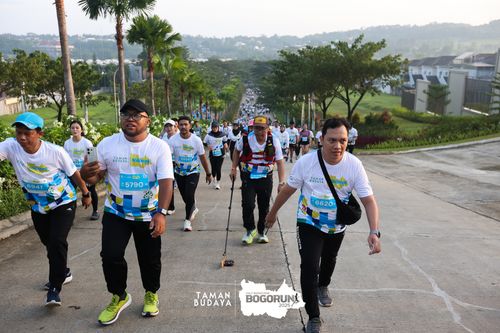 Race photo from Taman Budaya x BOGORUN 2025