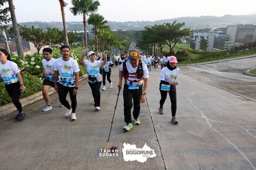 Race photo from Taman Budaya x BOGORUN 2025