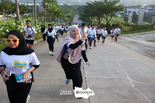 Race photo from Taman Budaya x BOGORUN 2025