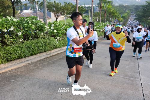 Race photo from Taman Budaya x BOGORUN 2025