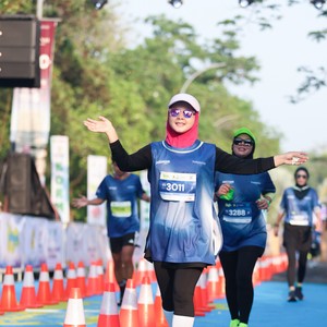 Race photo from BOGORUN 2026