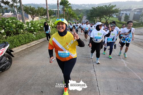Race photo from Taman Budaya x BOGORUN 2025