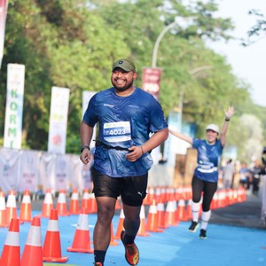 Race photo from BOGORUN 2026