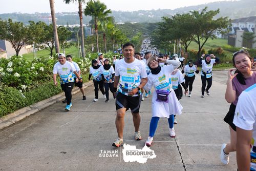 Race photo from Taman Budaya x BOGORUN 2025