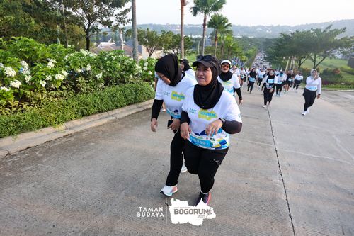 Race photo from Taman Budaya x BOGORUN 2025