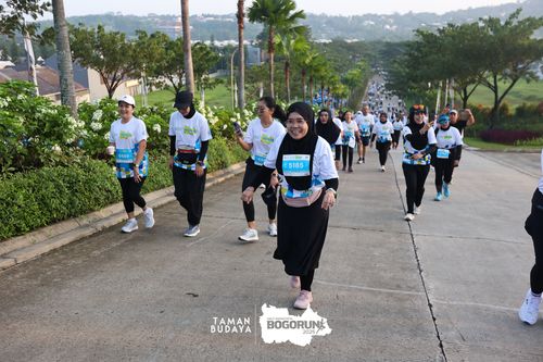 Race photo from Taman Budaya x BOGORUN 2025