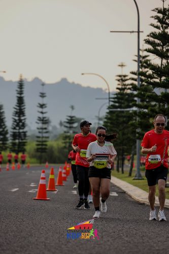 Race photo from CISANGKAN KBP CITY RUN 2025
