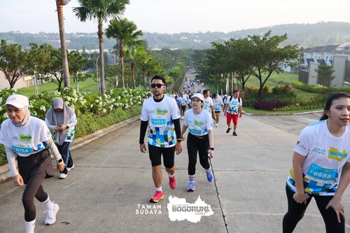 Race photo from Taman Budaya x BOGORUN 2025