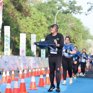 Race photo from BOGORUN 2026