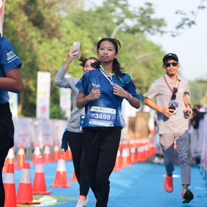 Race photo from BOGORUN 2026