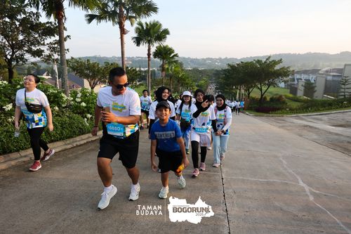 Race photo from Taman Budaya x BOGORUN 2025