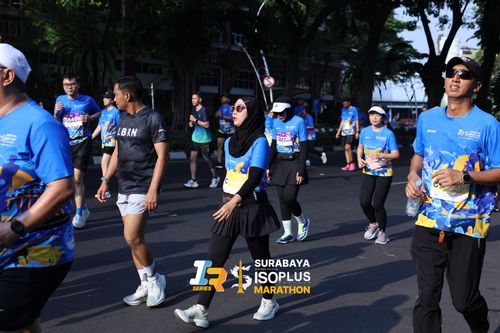 Race photo from SURABAYA ISOPLUS MARATHON 2025