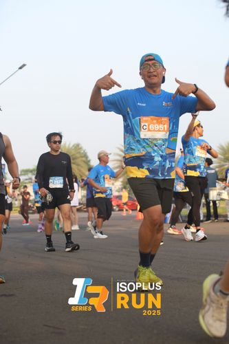 Race photo from ISOPLUS RUN 2025 - JAKARTA