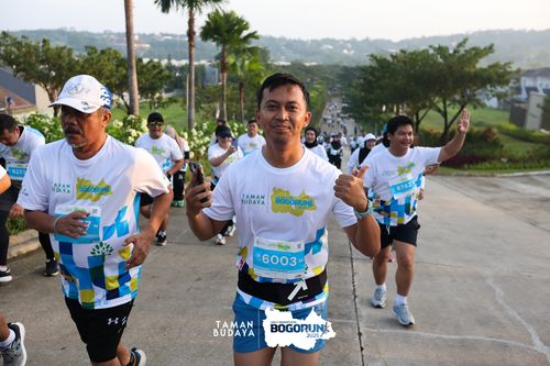 Race photo from Taman Budaya x BOGORUN 2025
