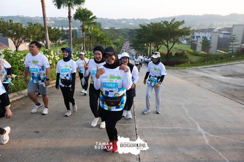 Race photo from Taman Budaya x BOGORUN 2025