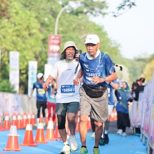 Race photo from BOGORUN 2026