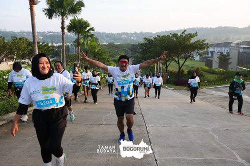 Race photo from Taman Budaya x BOGORUN 2025