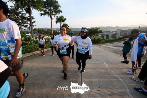 Race photo from Taman Budaya x BOGORUN 2025