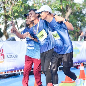 Race photo from BOGORUN 2026