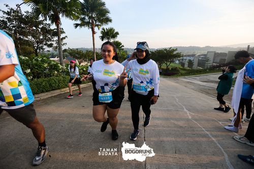 Race photo from Taman Budaya x BOGORUN 2025